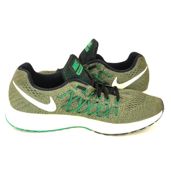 Nike Lunarepic Flyknit Men's Size 10.5 Olive Pine Running Sneakers 818676-303 - Picture 8 of 10